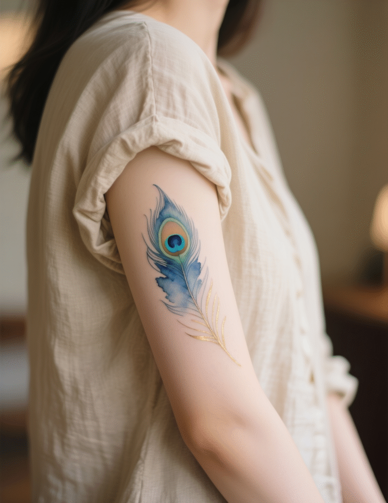 20+ Vibrant Plumage Peacock Sleeve Tattoos