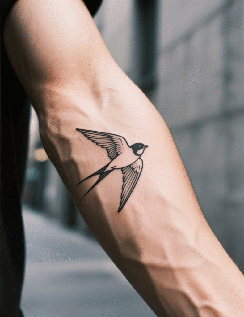 20+ Small Sparrow Tattoos for a Minimalist Look