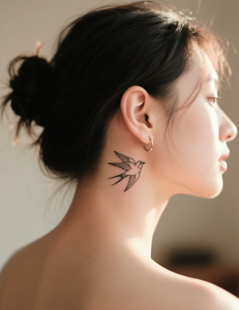 20+ Small Sparrow Tattoos for a Minimalist Look