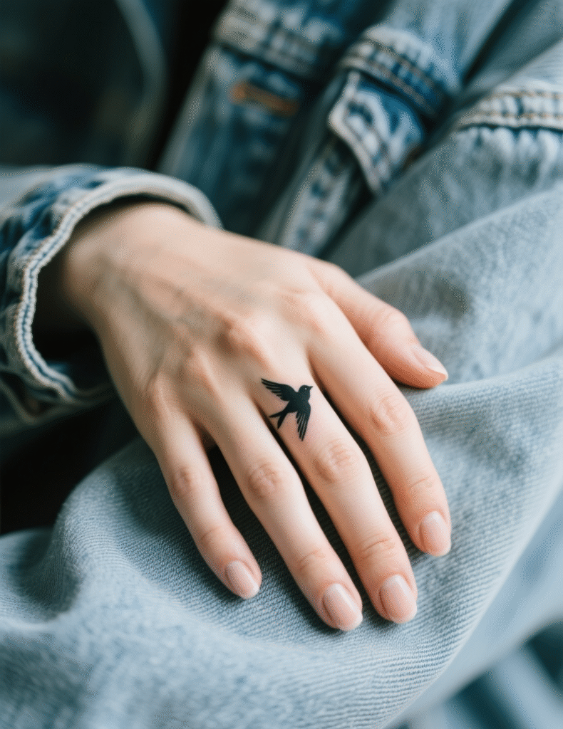 20+ Small Sparrow Tattoos for a Minimalist Look