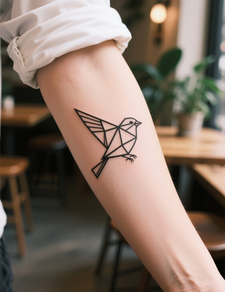 20+ Small Sparrow Tattoos for a Minimalist Look
