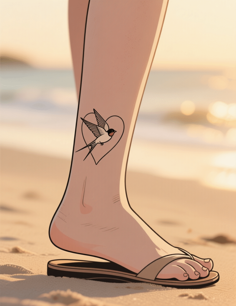 20+ Small Sparrow Tattoos for a Minimalist Look