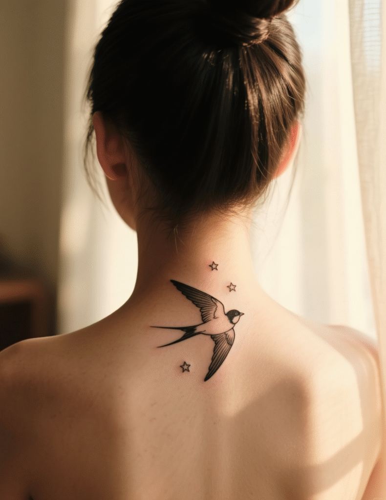 20+ Small Sparrow Tattoos for a Minimalist Look