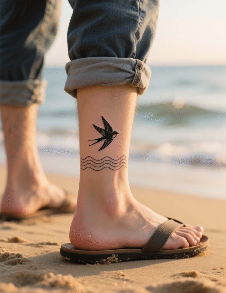 20+ Small Sparrow Tattoos for a Minimalist Look