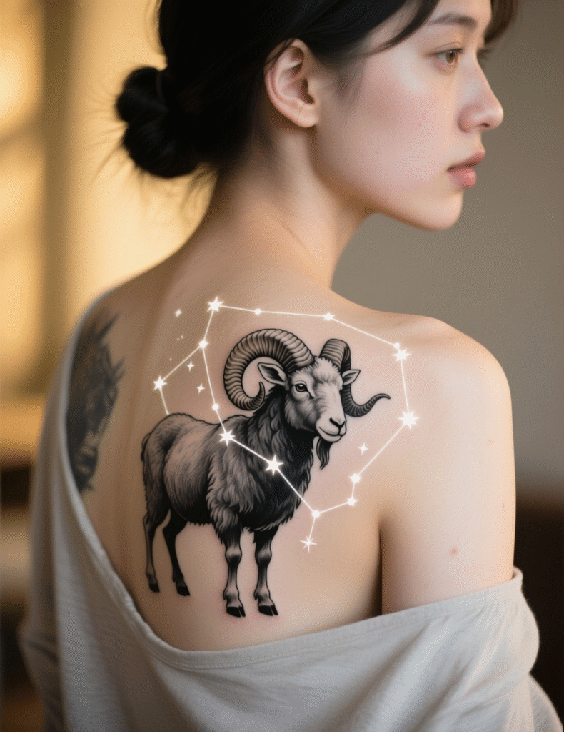 20+ Aries Ram Tattoo Designs