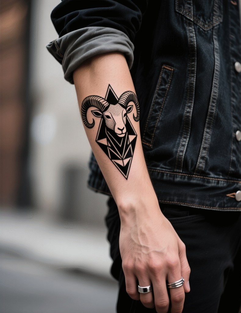 20+ Aries Ram Tattoo Designs
