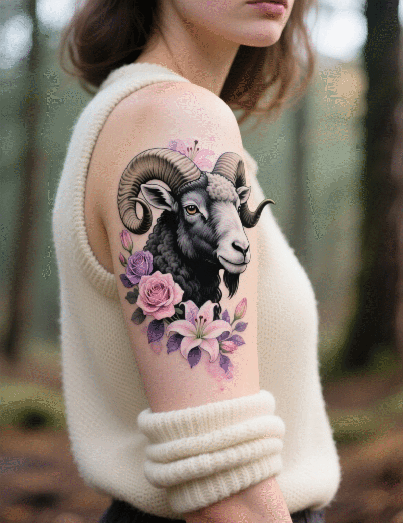 20+ Aries Ram Tattoo Designs