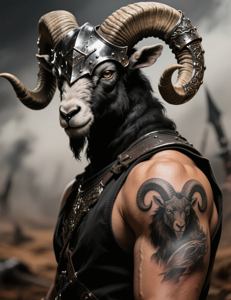 20+ Aries Ram Tattoo Designs