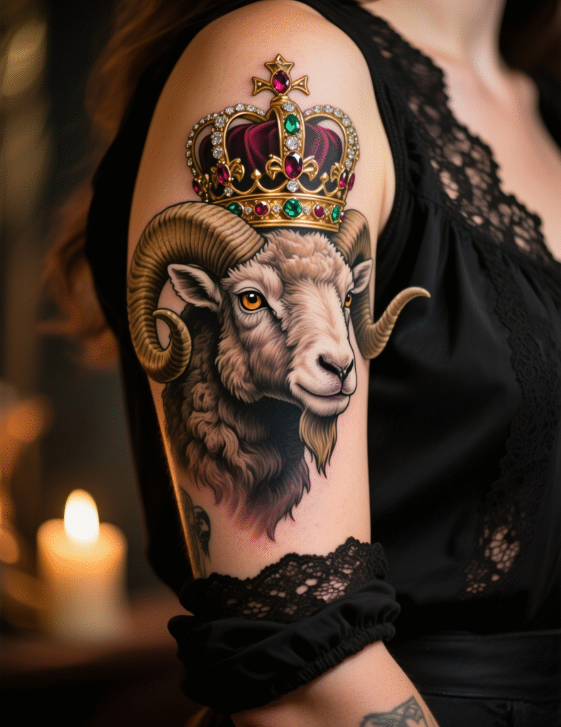 20+ Aries Ram Tattoo Designs