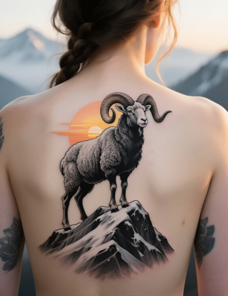 20+ Aries Ram Tattoo Designs