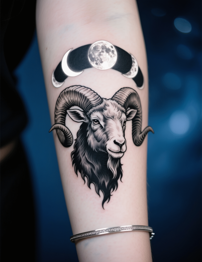 20+ Aries Ram Tattoo Designs