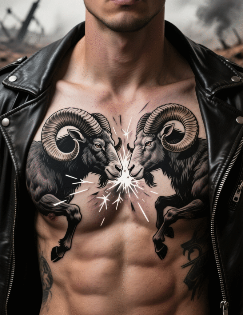 20+ Aries Ram Tattoo Designs