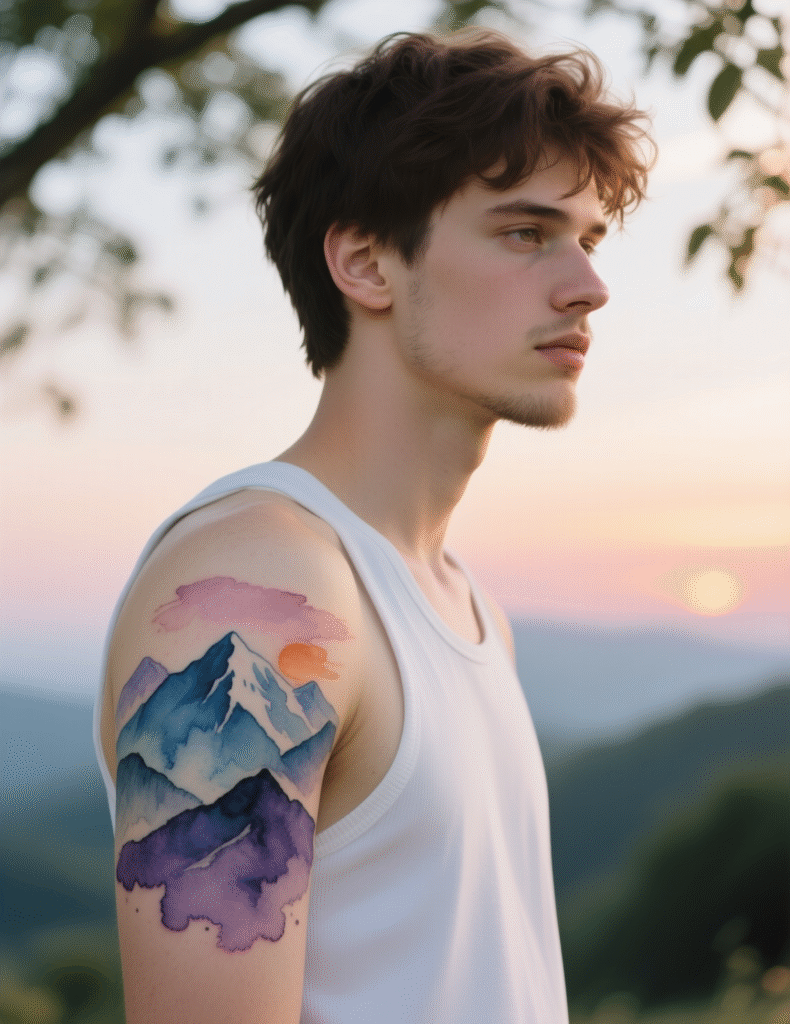 20+ Breathtaking Mountain Tattoo Ideas for Nature Lovers