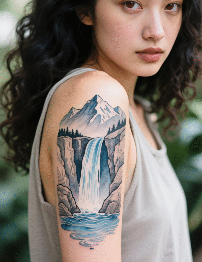 20+ Breathtaking Mountain Tattoo Ideas for Nature Lovers