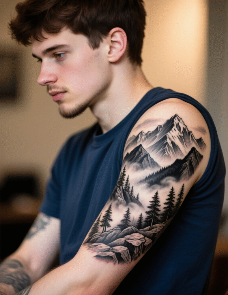 20+ Breathtaking Mountain Tattoo Ideas for Nature Lovers
