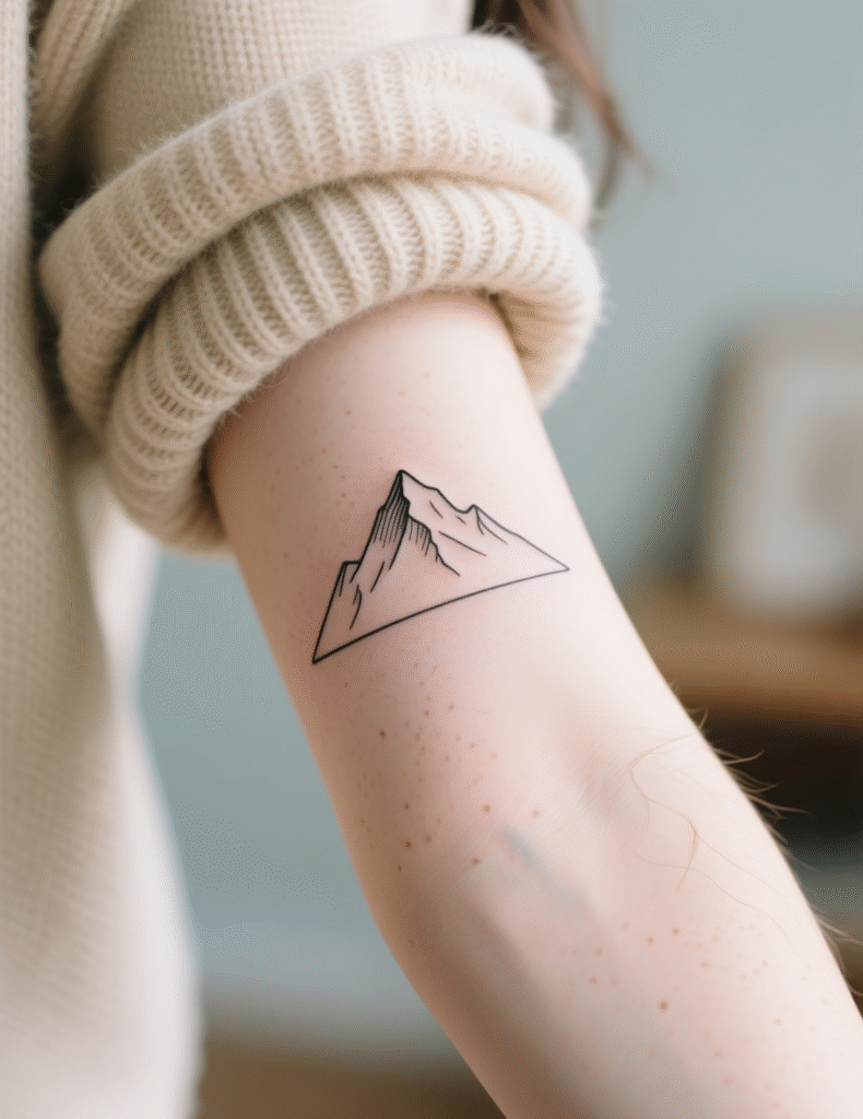 20+ Small Mountain Tattoo Designs to Inspire Your Next Ink
