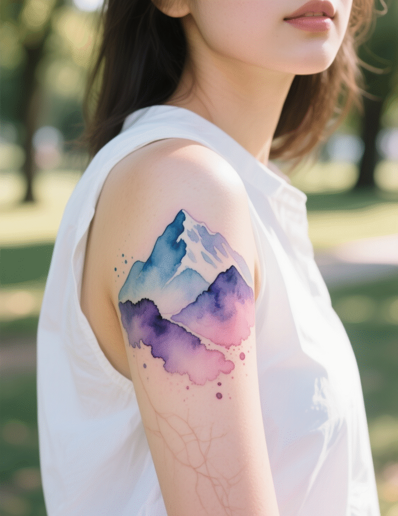 20+ Small Mountain Tattoo Designs to Inspire Your Next Ink