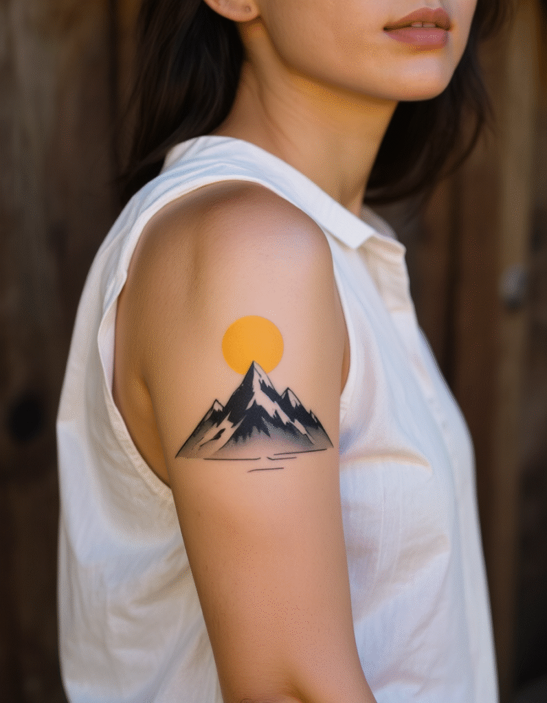 20+ Small Mountain Tattoo Designs to Inspire Your Next Ink