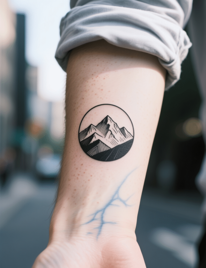 20+ Small Mountain Tattoo Designs to Inspire Your Next Ink