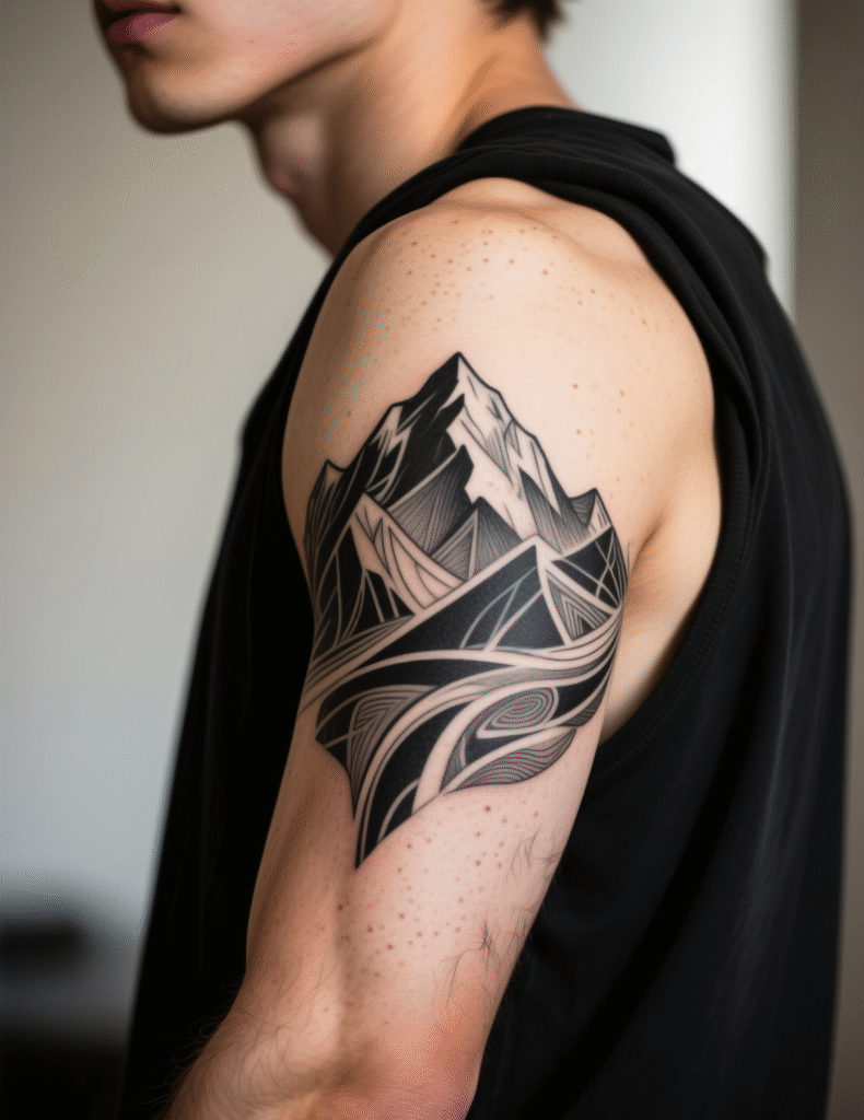 20+ Small Mountain Tattoo Designs to Inspire Your Next Ink