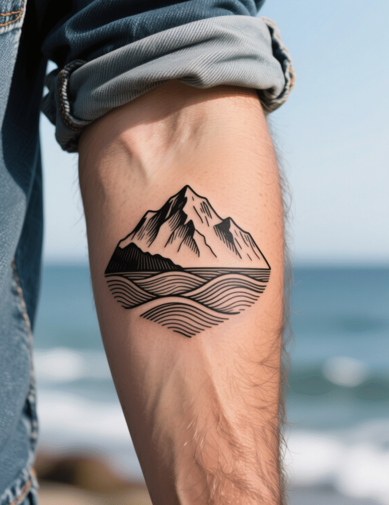 20+ Small Mountain Tattoo Designs to Inspire Your Next Ink