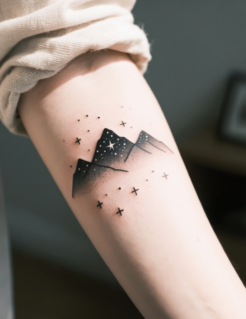 20+ Small Mountain Tattoo Designs to Inspire Your Next Ink