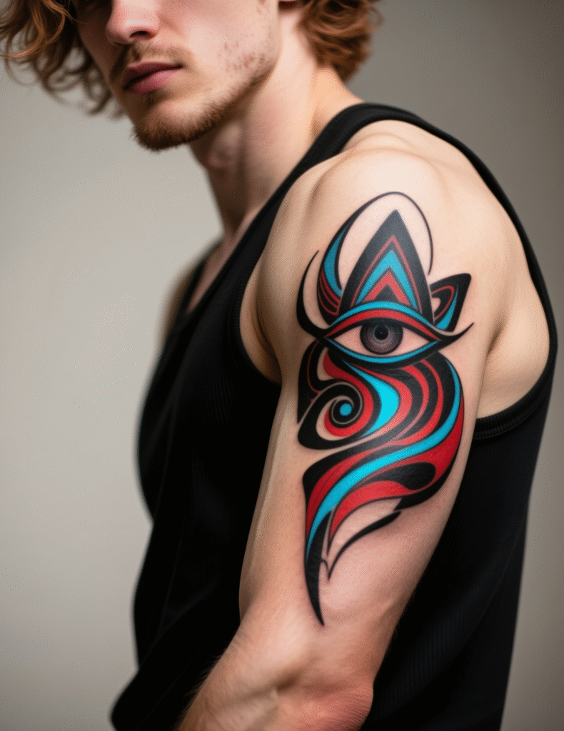 20+ Unique Third Eye Tattoos for Men That Stand Out