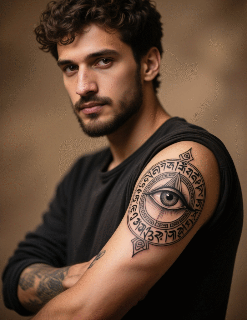 20+ Unique Third Eye Tattoos for Men That Stand Out