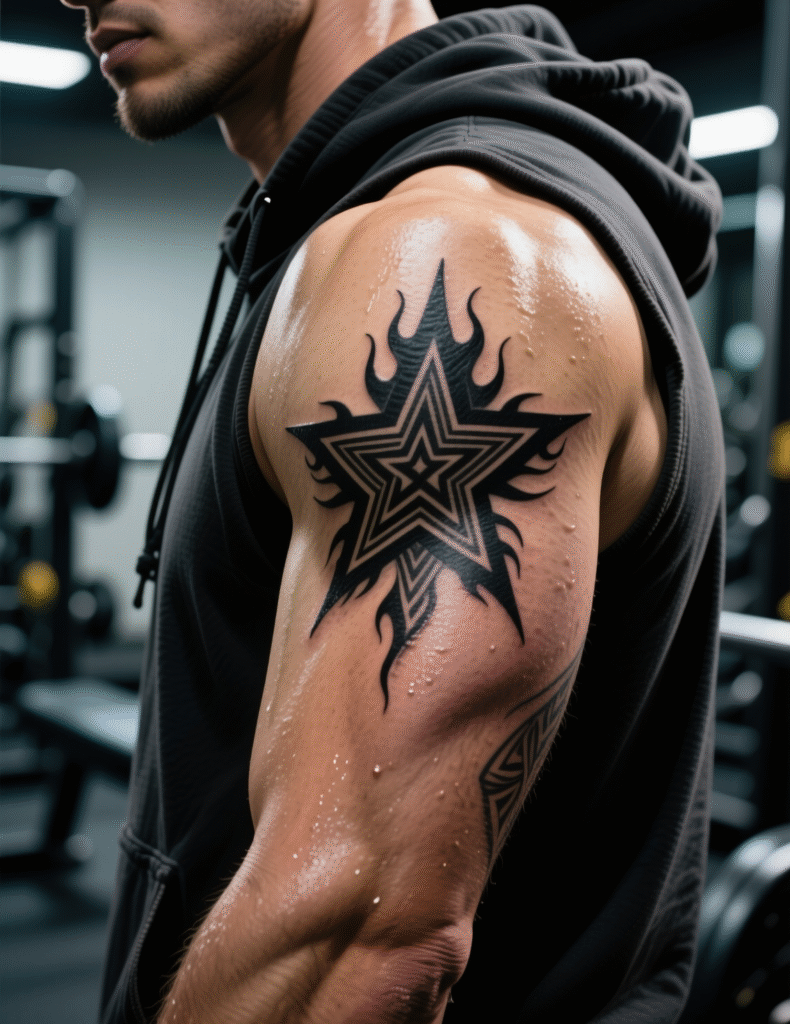 20+ Legendary Star Tattoo Designs for Men With Timeless Appeal