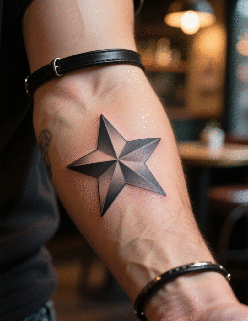 20+ Legendary Star Tattoo Designs for Men With Timeless Appeal