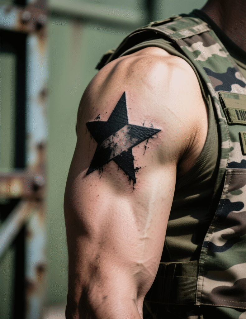20+ Legendary Star Tattoo Designs for Men With Timeless Appeal