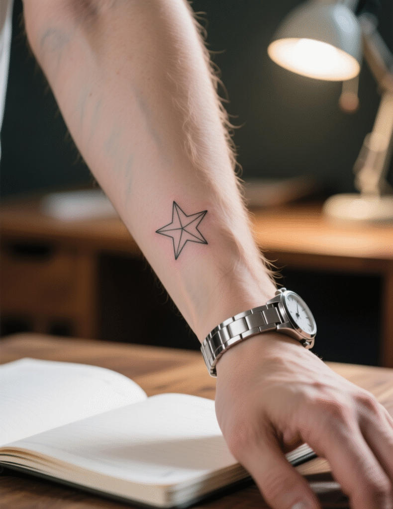 20+ Legendary Star Tattoo Designs for Men With Timeless Appeal