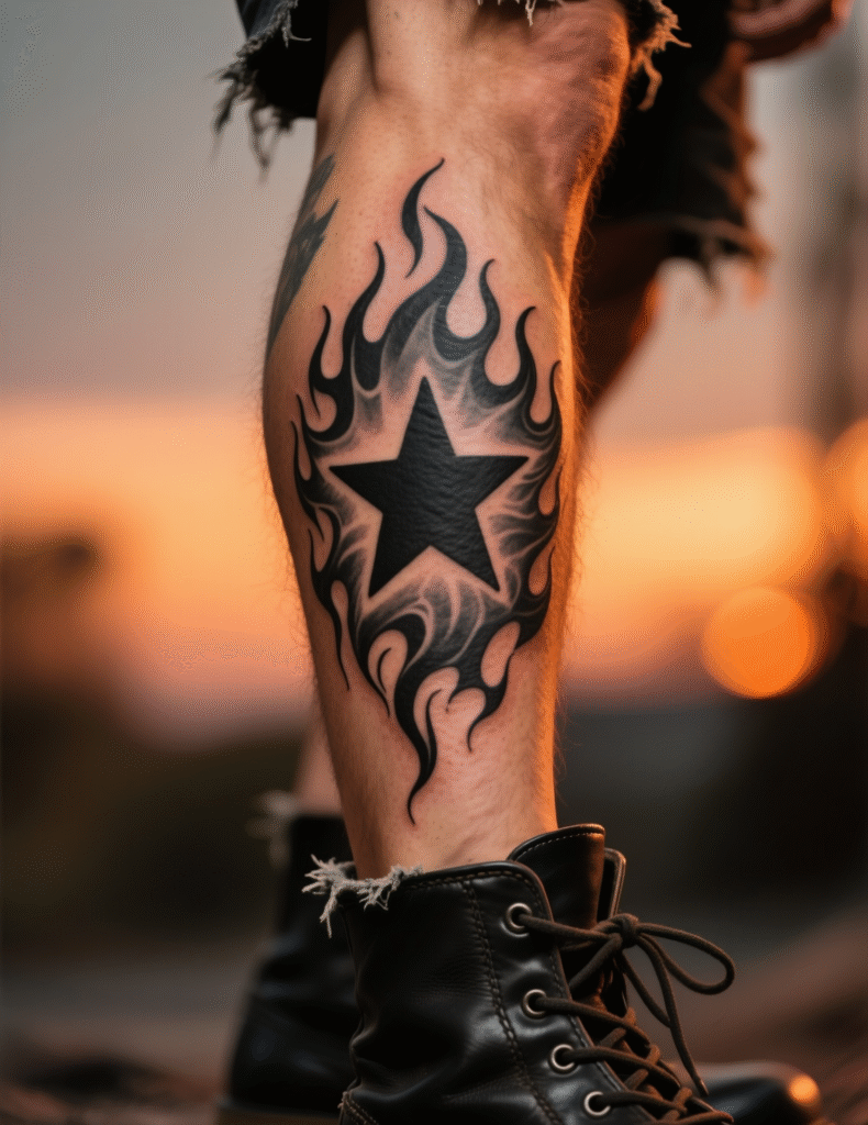 20+ Legendary Star Tattoo Designs for Men With Timeless Appeal
