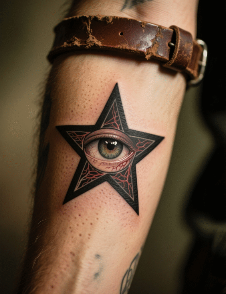 20+ Legendary Star Tattoo Designs for Men With Timeless Appeal