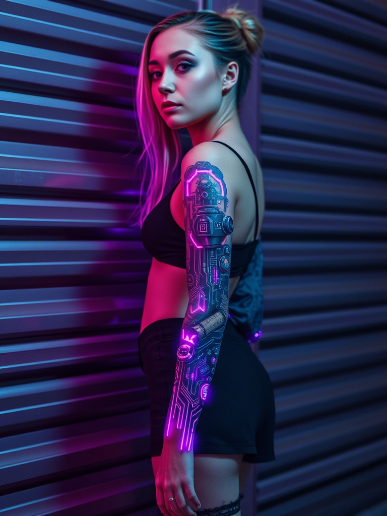 20+ Stunning Leg Sleeve Tattoo Designs for Women