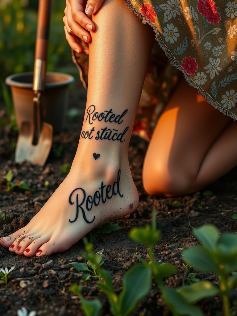 20+ Inspirational Quote Tattoos for Women