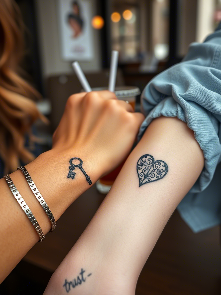 20+ Girly Tattoos for Friends