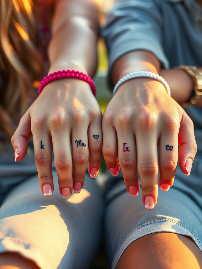 20+ Girly Tattoos for Friends