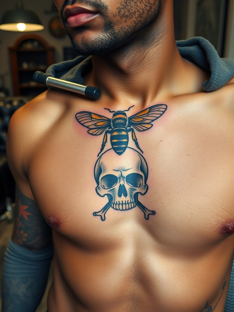 20+ Traditional Bee Tattoos