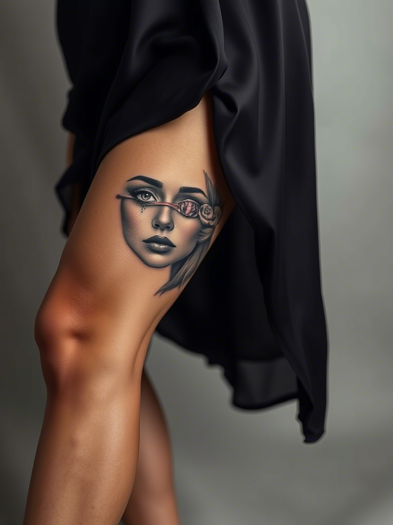 20+ Stunning Leg Sleeve Tattoo Designs for Women