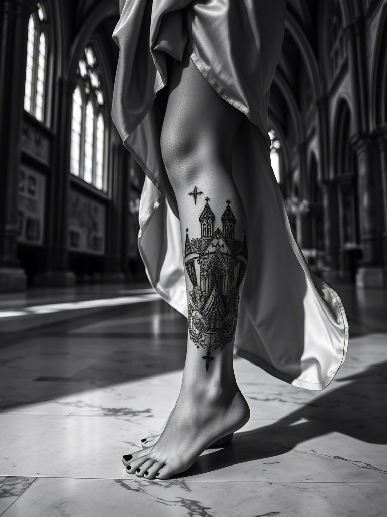 20+ Stunning Leg Sleeve Tattoo Designs for Women