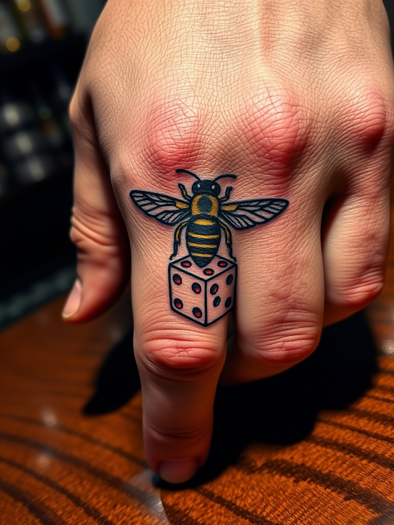 20+ Traditional Bee Tattoos