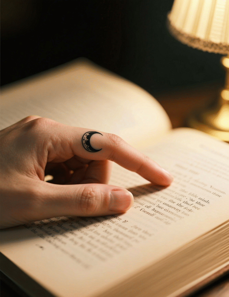 20+ Enchanting Dainty Finger Tattoos [Tiny Designs]