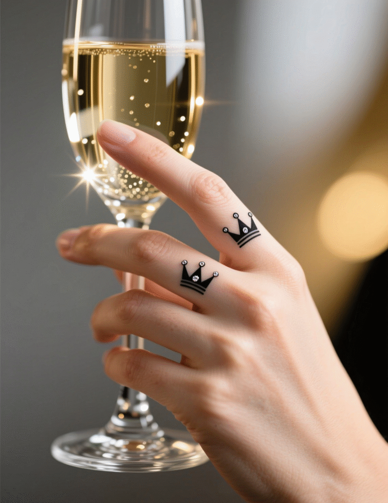 20+ Enchanting Dainty Finger Tattoos [Tiny Designs]