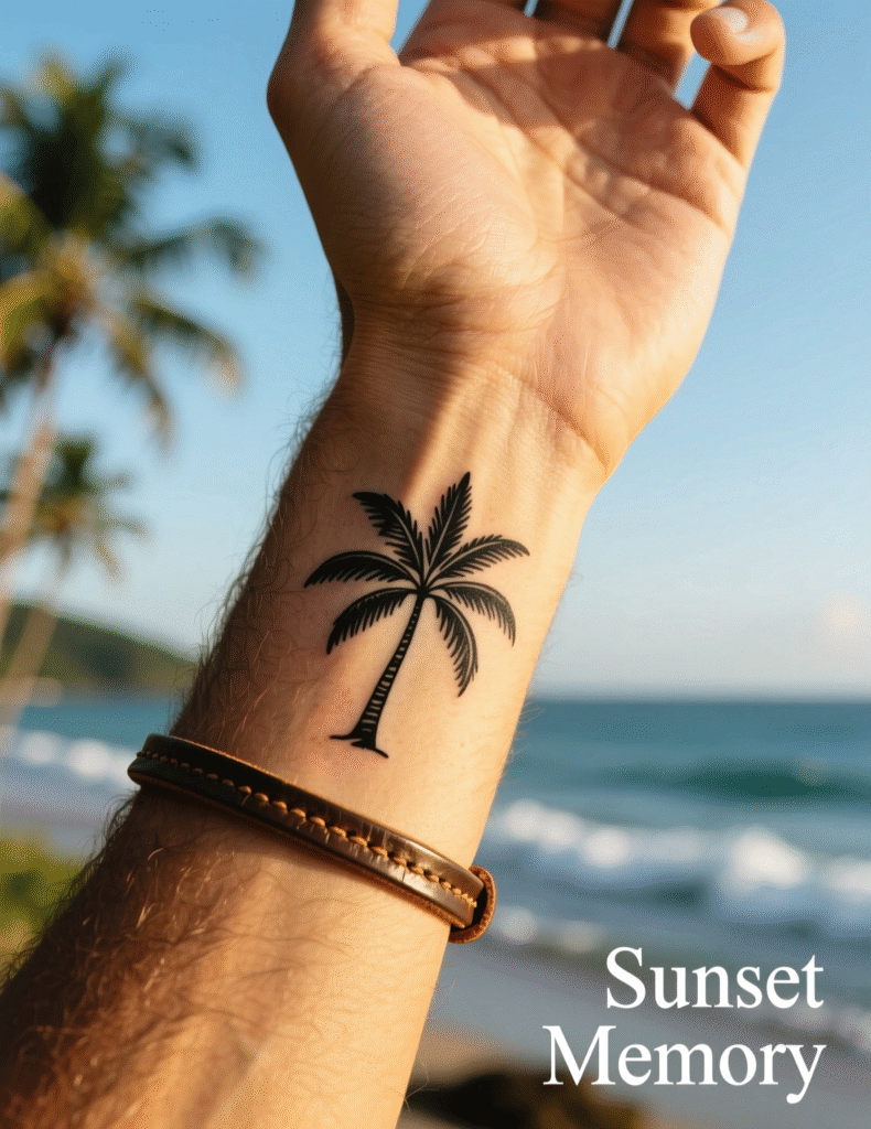 20+ Stunning Small Beach Tattoos [You'll Love]
