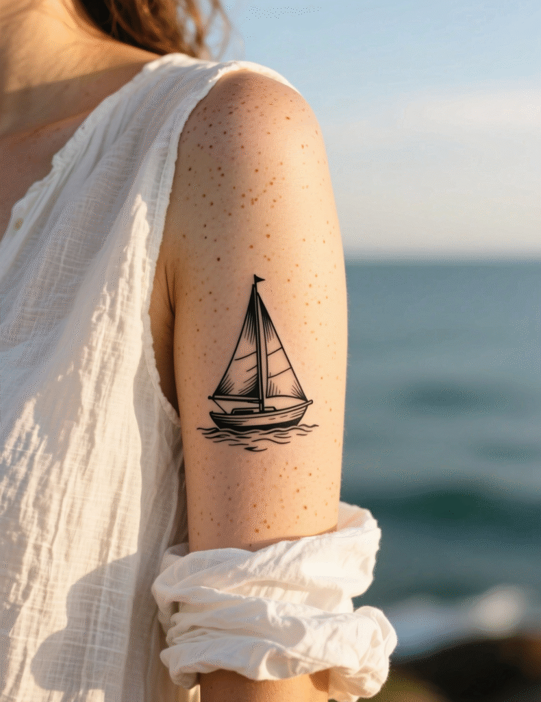 20+ Stunning Small Beach Tattoos [You'll Love]