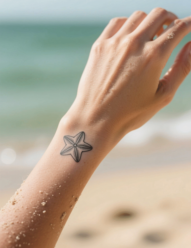 20+ Stunning Small Beach Tattoos [You'll Love]