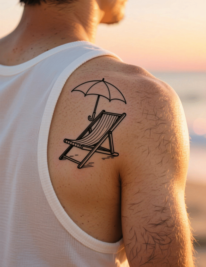 20+ Stunning Small Beach Tattoos [You'll Love]