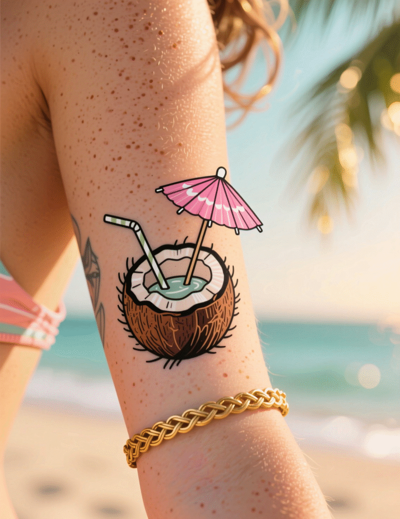 20+ Stunning Small Beach Tattoos [You'll Love]